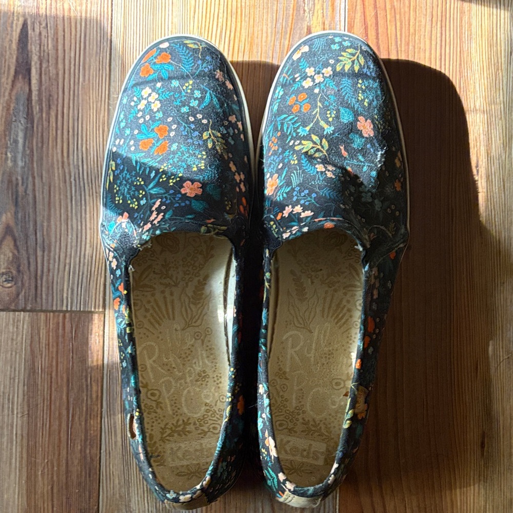 Keds Rifle paper collaboration sneaker